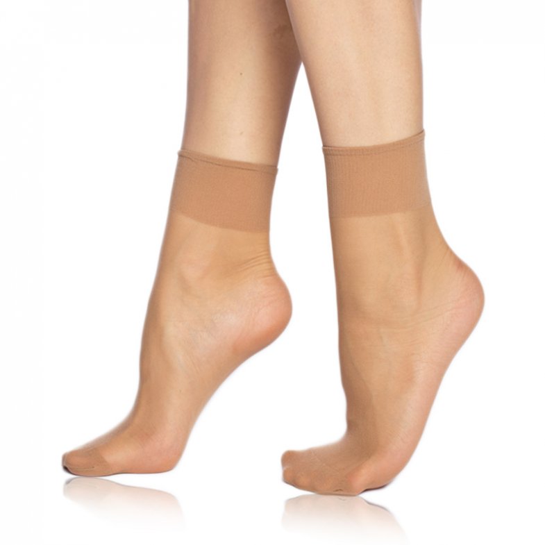 Silonkové matné ponožky 2 páry DIE PASST SOCKS 20 DEN
